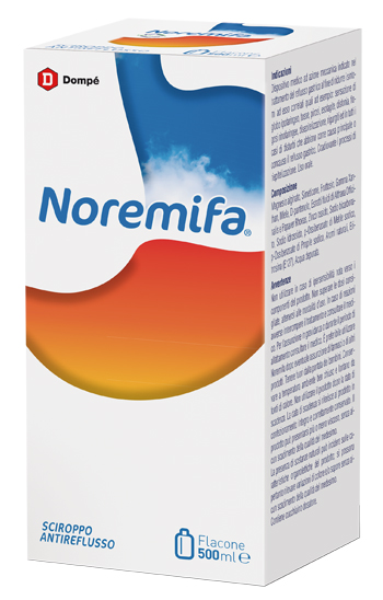 NOREMIFA SCIROPPO ANTIREFLUSSO 500 ML - Farmacia Artemisia di Montecuollo Dott. Angelo snc