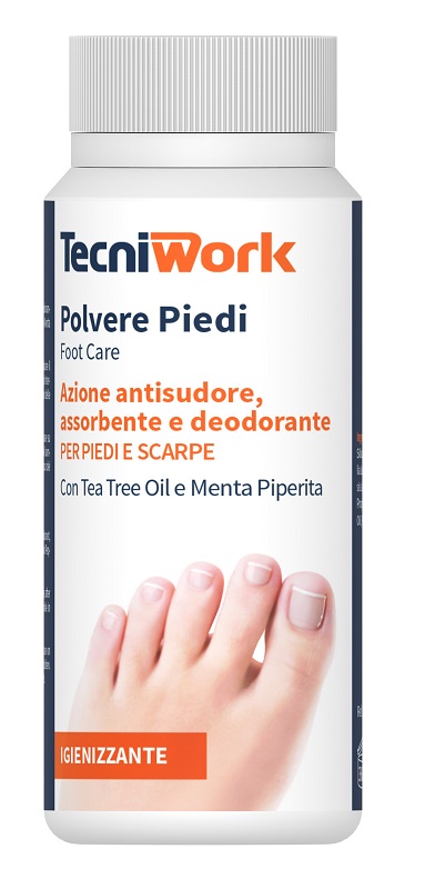 TECNIWORK POLVERE DEODORANTE PER I PIEDI FLACONE 75 G - Farmacia Artemisia di Montecuollo Dott. Angelo snc