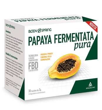 BODY SPRING PAPAYA FERMENTATA PURA 30 BUSTINE - Farmacia Artemisia di Montecuollo Dott. Angelo snc