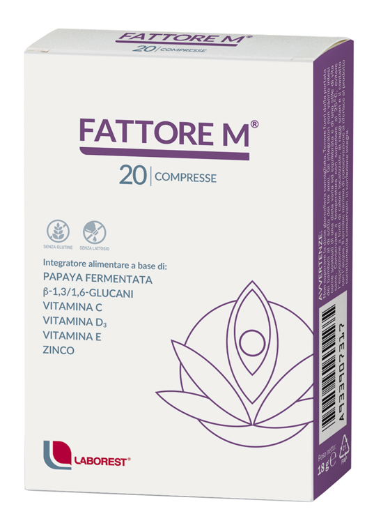 FATTORE M 20 COMPRESSE - Farmacia Artemisia di Montecuollo Dott. Angelo snc