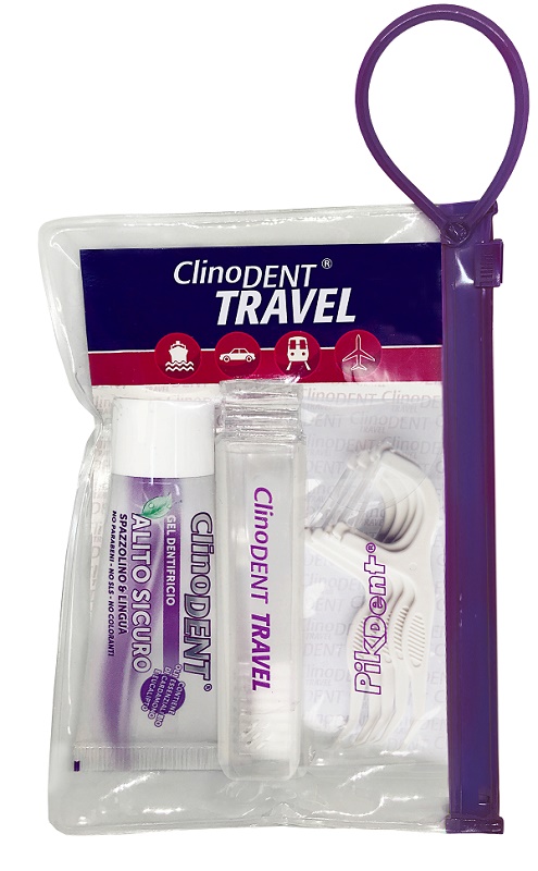 CLINODENT TRAVEL KIT - Farmacia Artemisia di Montecuollo Dott. Angelo snc