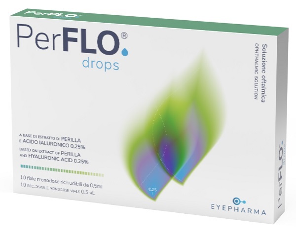 PERFLO DROPS GOCCE OCULARI 10 FIALE MONODOSE - Farmacia Artemisia di Montecuollo Dott. Angelo snc