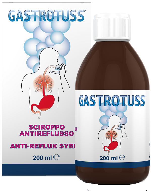 SCIROPPO ANTIREFLUSSO GASTROTUSS 200 ML - Farmacia Artemisia di Montecuollo Dott. Angelo snc