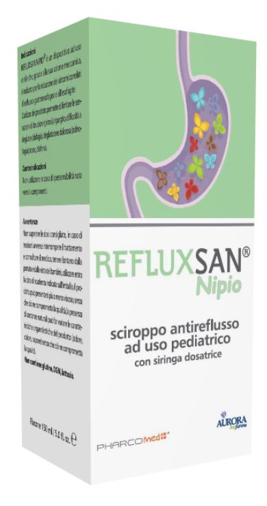 REFLUXSAN NIPIO SCIROPPO ANTIREFLUSSO 150 ML - Farmacia Artemisia di Montecuollo Dott. Angelo snc