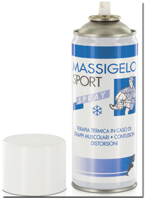 GHIACCIO ISTANTANEO MASSIGELO SPORT BOMBOLETTA SPRAY 400ML - Farmacia Artemisia di Montecuollo Dott. Angelo snc