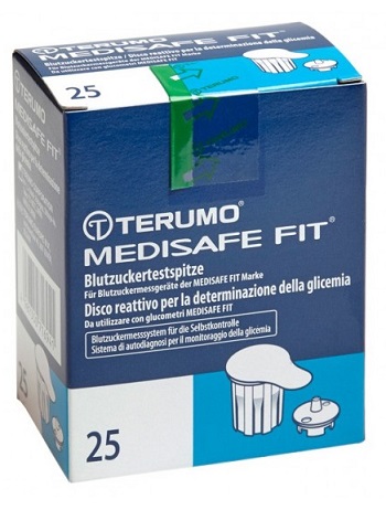 DISCO PER LA DETERMINAZIONE DELLA GLICEMIA MEDISAFE FIT 25 PEZZI - Farmacia Artemisia di Montecuollo Dott. Angelo snc