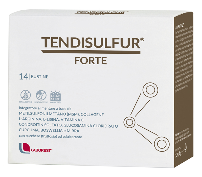 TENDISULFUR FORTE 14 BUSTE 119 G - Farmacia Artemisia di Montecuollo Dott. Angelo snc