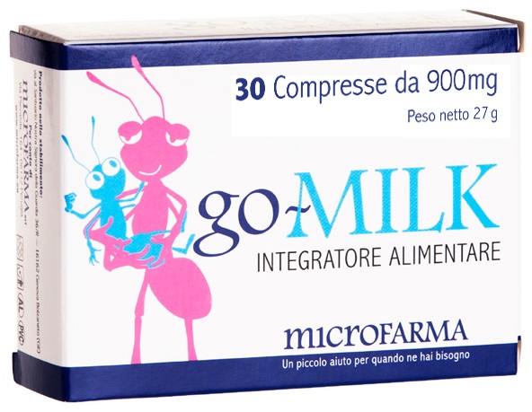 GO-MILK 30 COMPRESSE - Farmacia Artemisia di Montecuollo Dott. Angelo snc