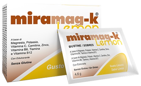 MIRAMAG-K LEMON 20 BUSTINE IN ASTUCCIO 92 G - Farmacia Artemisia di Montecuollo Dott. Angelo snc