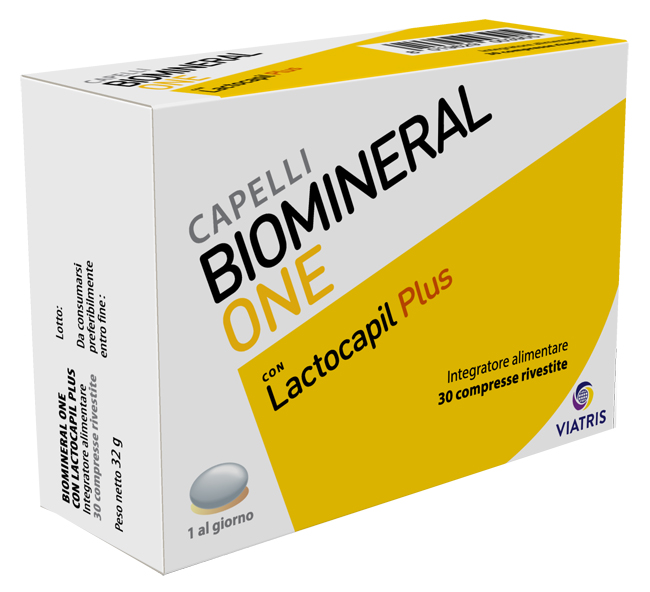 BIOMINERAL ONE LACTOCAPIL PLUS 30 COMPRESSE - Farmacia Artemisia di Montecuollo Dott. Angelo snc