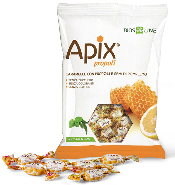 APIX PROPOLI CARAMELLA BALSAMICA 50 G BIOSLINE - Farmacia Artemisia di Montecuollo Dott. Angelo snc