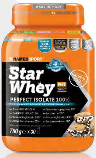 STAR WHEY COOKIES & CREAM 750 G - Farmacia Artemisia di Montecuollo Dott. Angelo snc