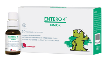 ENTERO 4 JUNIOR 10 FLACONCINI 8 ML - Farmacia Artemisia di Montecuollo Dott. Angelo snc
