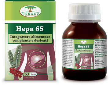 HEPA 65 60 CAPSULE FLACONE 28,8 G - Farmacia Artemisia di Montecuollo Dott. Angelo snc