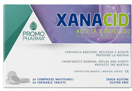 XANACID 20 COMPRESSE MASTICABILI - Farmacia Artemisia di Montecuollo Dott. Angelo snc