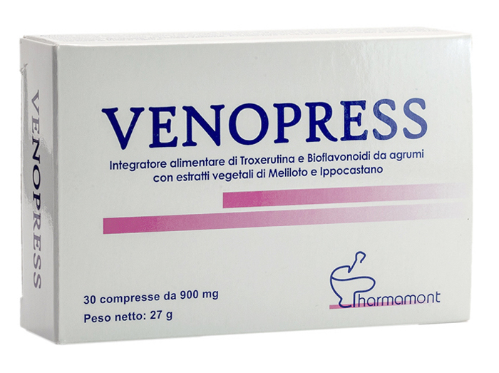 VENOPRESS 30 COMPRESSE - Farmacia Artemisia di Montecuollo Dott. Angelo snc