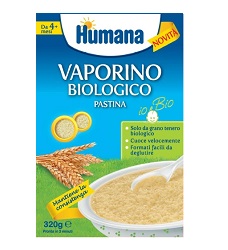 HUMANA VAPORINO PASTINA BIOLOGICA 320 G - Farmacia Artemisia di Montecuollo Dott. Angelo snc