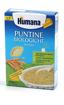 HUMANA PUNTINE BIOLOGICHE PASTINA 320 G - Farmacia Artemisia di Montecuollo Dott. Angelo snc