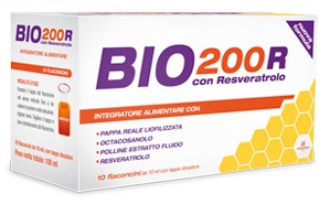 BIO200 R RESVERATROLO 10 FLACONCINI 10 ML - Farmacia Artemisia di Montecuollo Dott. Angelo snc