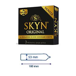 PROFILATTICO ANSELL AKUEL SKIN ORIGINAL 3 PEZZI - Farmacia Artemisia di Montecuollo Dott. Angelo snc