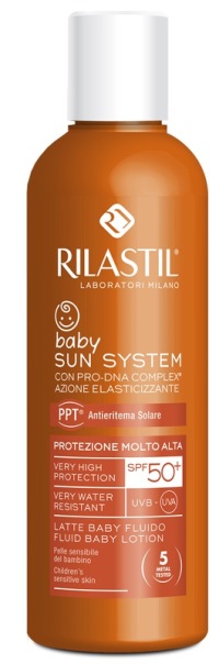 RILASTIL SUN SYSTEM PHOTO PROTECTION THERAPY SPF50+ BABY FLUIDO 200 ML - Farmacia Artemisia di Montecuollo Dott. Angelo snc
