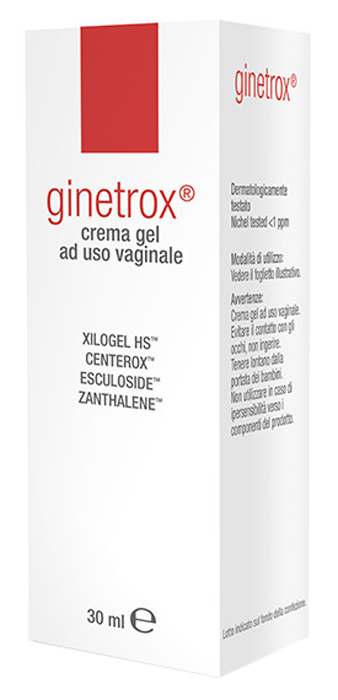 GINETROX CREMA VAGINALE 30 ML - Farmacia Artemisia di Montecuollo Dott. Angelo snc