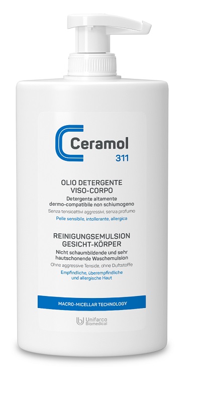CERAMOL 311 OLIO DETERGENTE VISO/CORPO 400 ML - Farmacia Artemisia di Montecuollo Dott. Angelo snc