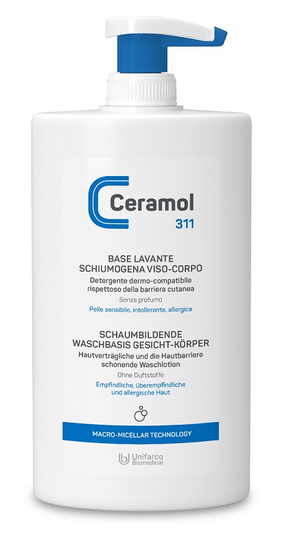 CERAMOL 311 BASE LAVANTE SCHIUMOGENA 400 ML - Farmacia Artemisia di Montecuollo Dott. Angelo snc