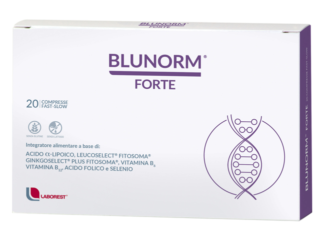 BLUNORM FORTE 20 COMPRESSE - Farmacia Artemisia di Montecuollo Dott. Angelo snc