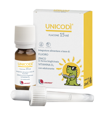 UNICODI' 15 ML FLUORO ZINCO VITAMINA D3 - Farmacia Artemisia di Montecuollo Dott. Angelo snc