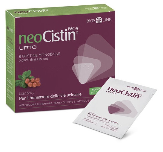 NEOCISTIN PAC A URTO 6 BUSTINE MONODOSE - Farmacia Artemisia di Montecuollo Dott. Angelo snc