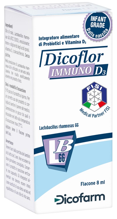 DICOFLOR IMMUNO D3 8 ML FLACONE - Farmacia Artemisia di Montecuollo Dott. Angelo snc