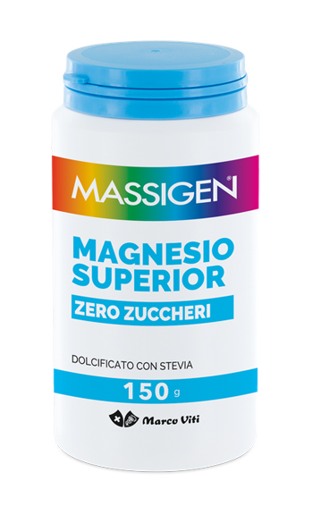 MASSIGEN MAGNESIO SUPERIOR ZERO ZUCCHERI 150 G - Farmacia Artemisia di Montecuollo Dott. Angelo snc