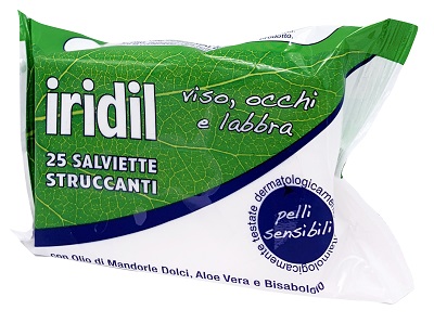 IRIDIL SALVIETTE STRUCCANTI 25 PEZZI - Farmacia Artemisia di Montecuollo Dott. Angelo snc