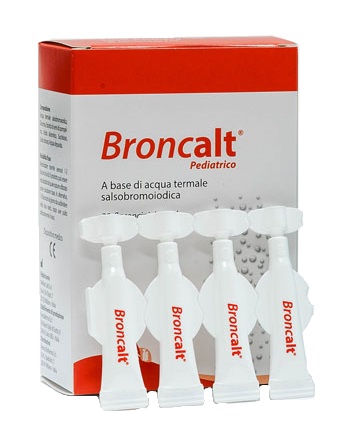 BRONCALT STRIP PEDIATRICO SOLUZIONE IRRIGAZIONE NASALE 20 FLACONCINI DA 2 ML - Farmacia Artemisia di Montecuollo Dott. Angelo snc