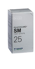 TEST STRIPS PER MISURAZIONE GLICEMIA GLUCOCARD SM 25 PEZZI - Farmacia Artemisia di Montecuollo Dott. Angelo snc
