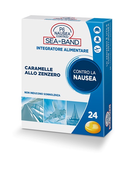 P6 NAUSEA CONTROL CARAMELLE ANTI NAUSEA VIAGGIO ALLO ZENZERO 24 PEZZI - Farmacia Artemisia di Montecuollo Dott. Angelo snc