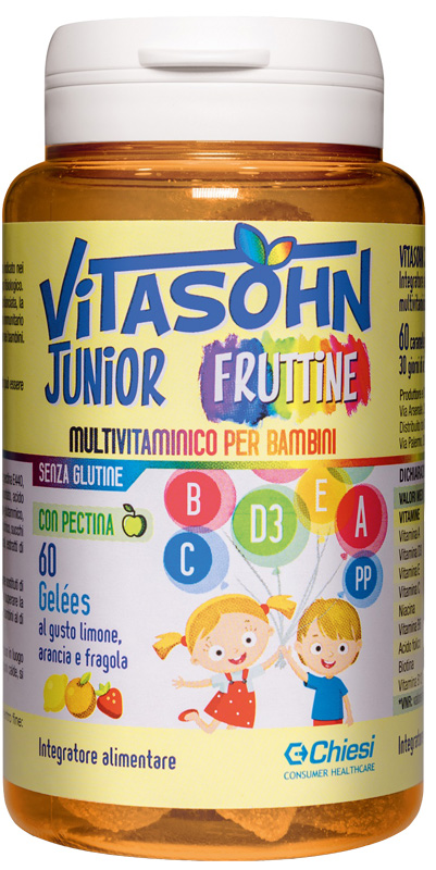 VITASOHN JUNIOR FRUTTINE 60 CARAMELLE - Farmacia Artemisia di Montecuollo Dott. Angelo snc