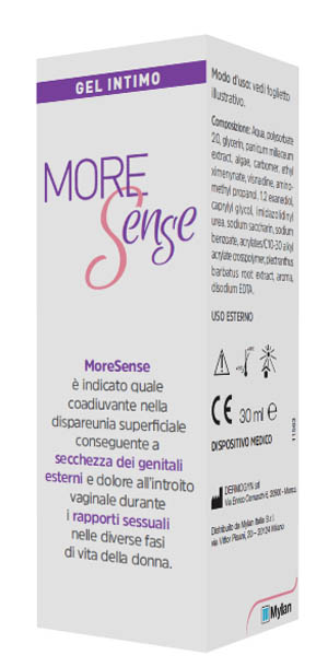 MORESENSE GEL TUBO 30 ML - Farmacia Artemisia di Montecuollo Dott. Angelo snc