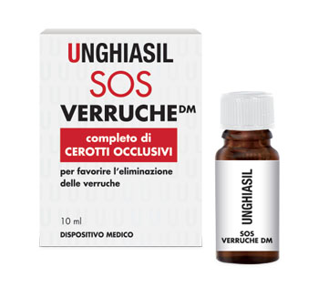 UNGHIASIL SOS VERRUCHE DM 10 ML - Farmacia Artemisia di Montecuollo Dott. Angelo snc