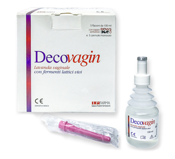 DECOVAGIN 5 FLACONI DA 100 ML + 5 CANNULE MONOUSO - Farmacia Artemisia di Montecuollo Dott. Angelo snc