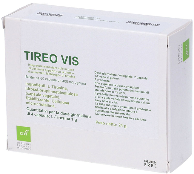 TIREO VIS 60 CAPSULE - Farmacia Artemisia di Montecuollo Dott. Angelo snc