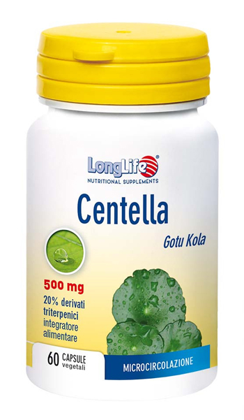LONGLIFE CENTELLA 60 CAPSULE - Farmacia Artemisia di Montecuollo Dott. Angelo snc