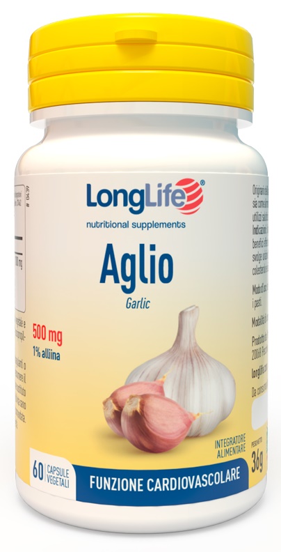 LONGLIFE AGLIO 60 CAPSULE VEGETALI - Farmacia Artemisia di Montecuollo Dott. Angelo snc