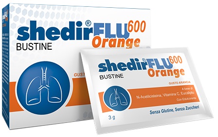 SHEDIRFLU 600 ORANGE 20 BUSTINE - Farmacia Artemisia di Montecuollo Dott. Angelo snc
