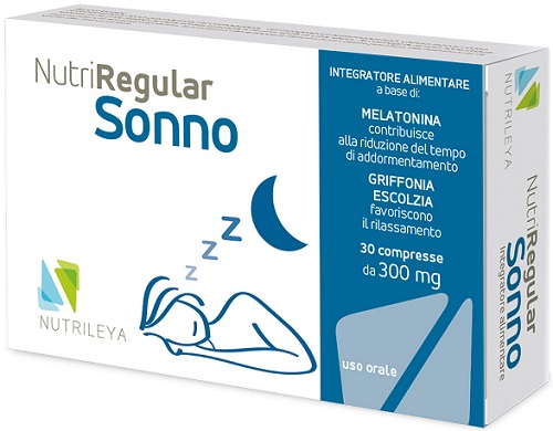 NUTRIREGULAR SONNO 30 COMPRESSE - Farmacia Artemisia di Montecuollo Dott. Angelo snc