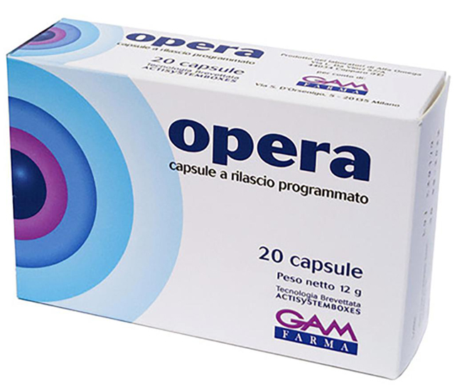 OPERA 20 CAPSULE - Farmacia Artemisia di Montecuollo Dott. Angelo snc