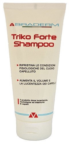 TRIKO FORTE SHAMPOO 200 ML BRADERM - Farmacia Artemisia di Montecuollo Dott. Angelo snc