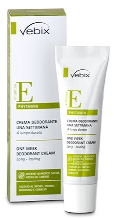 VEBIX PHYTAMIN CREMA DEODORANTE 1 SETTIMANA 25 ML - Farmacia Artemisia di Montecuollo Dott. Angelo snc