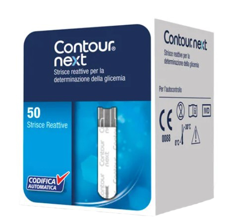 CONTOUR GLICEMIA STRISCE REATTIVE 50 PEZZI - Farmacia Artemisia di Montecuollo Dott. Angelo snc